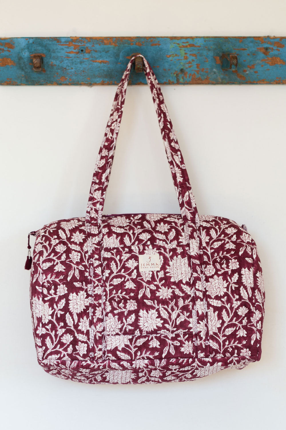 תיק נסיעות M "נופר" בורדו