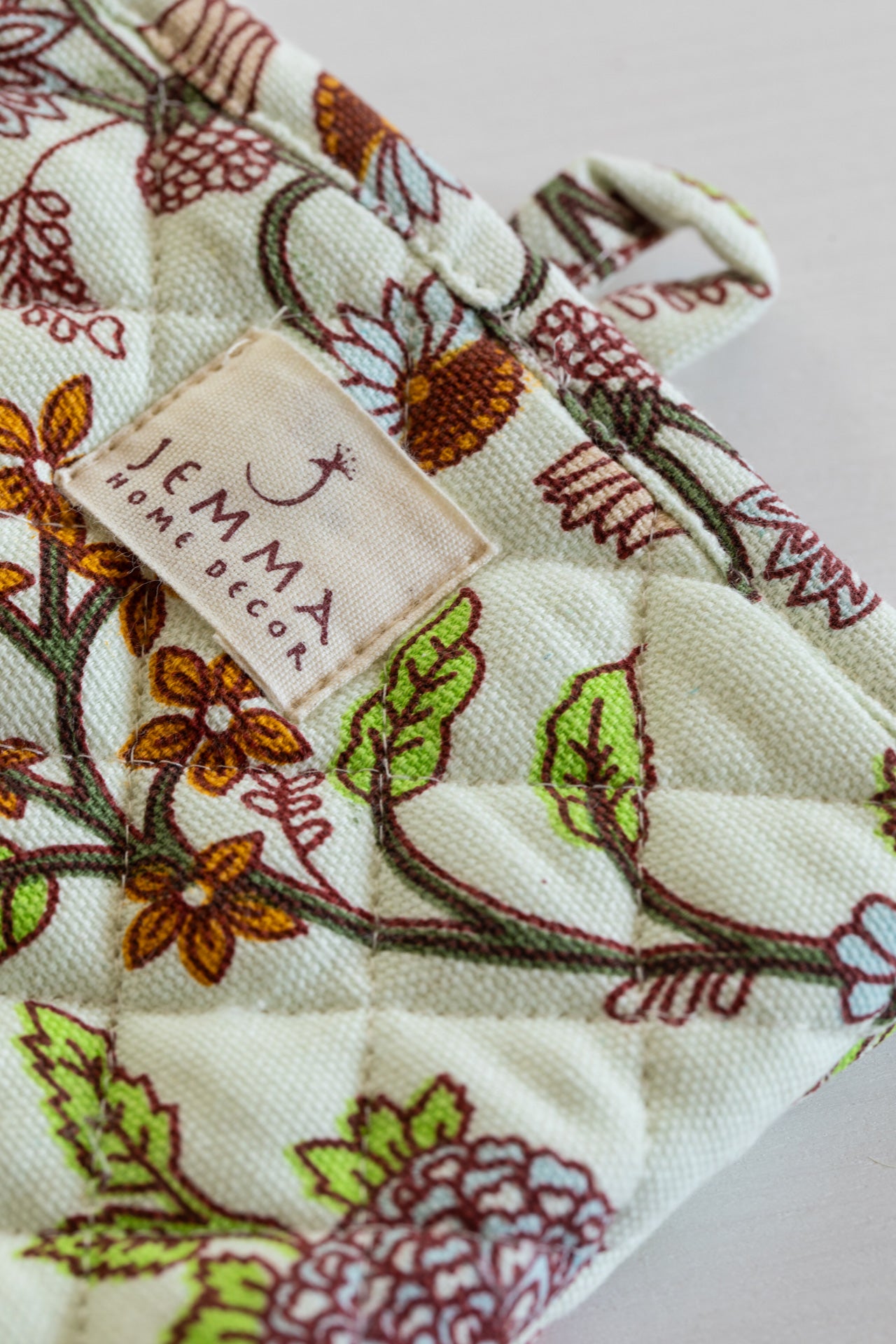 כפפת מטבח "קמילה" תכלת