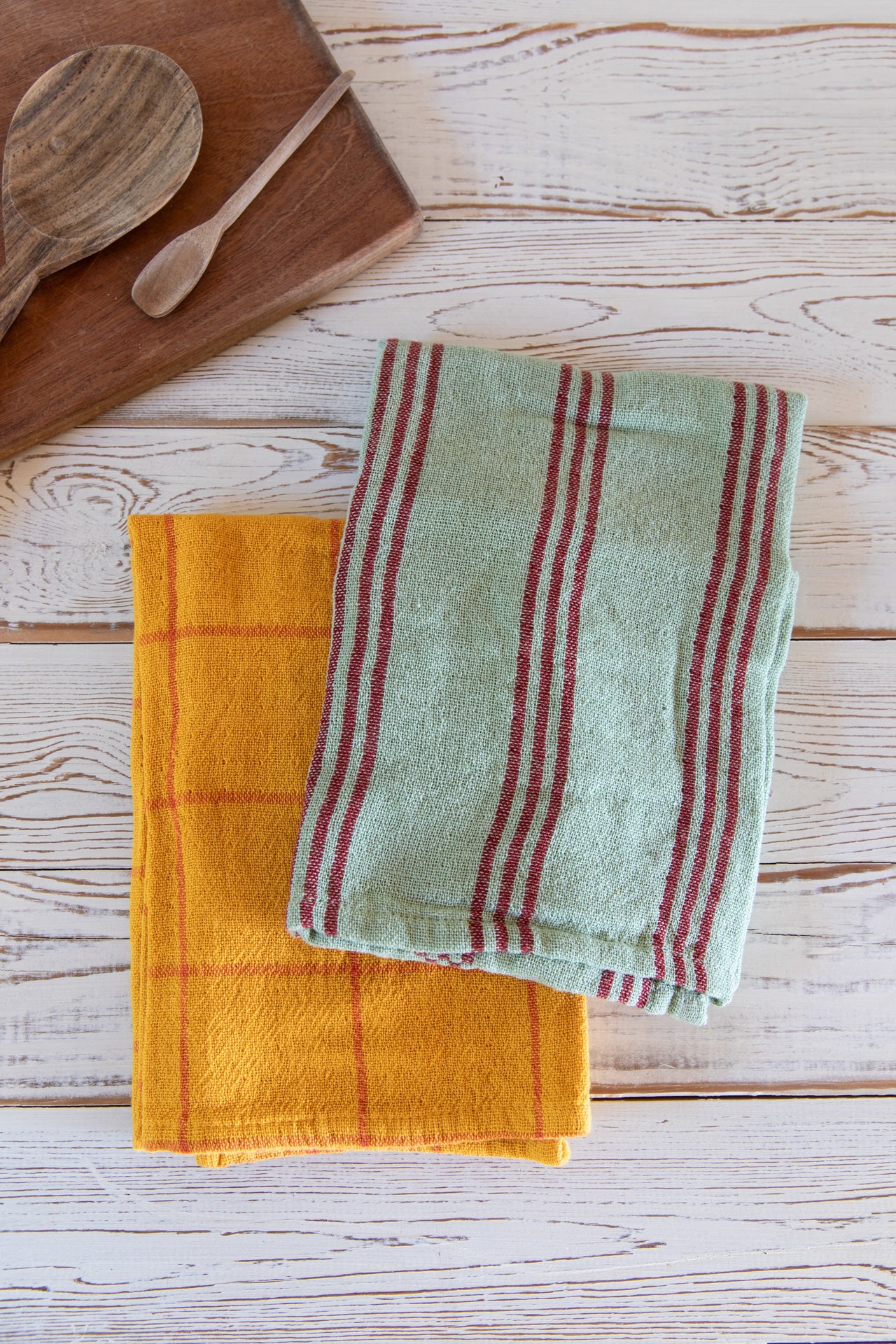 Pair of striped towels