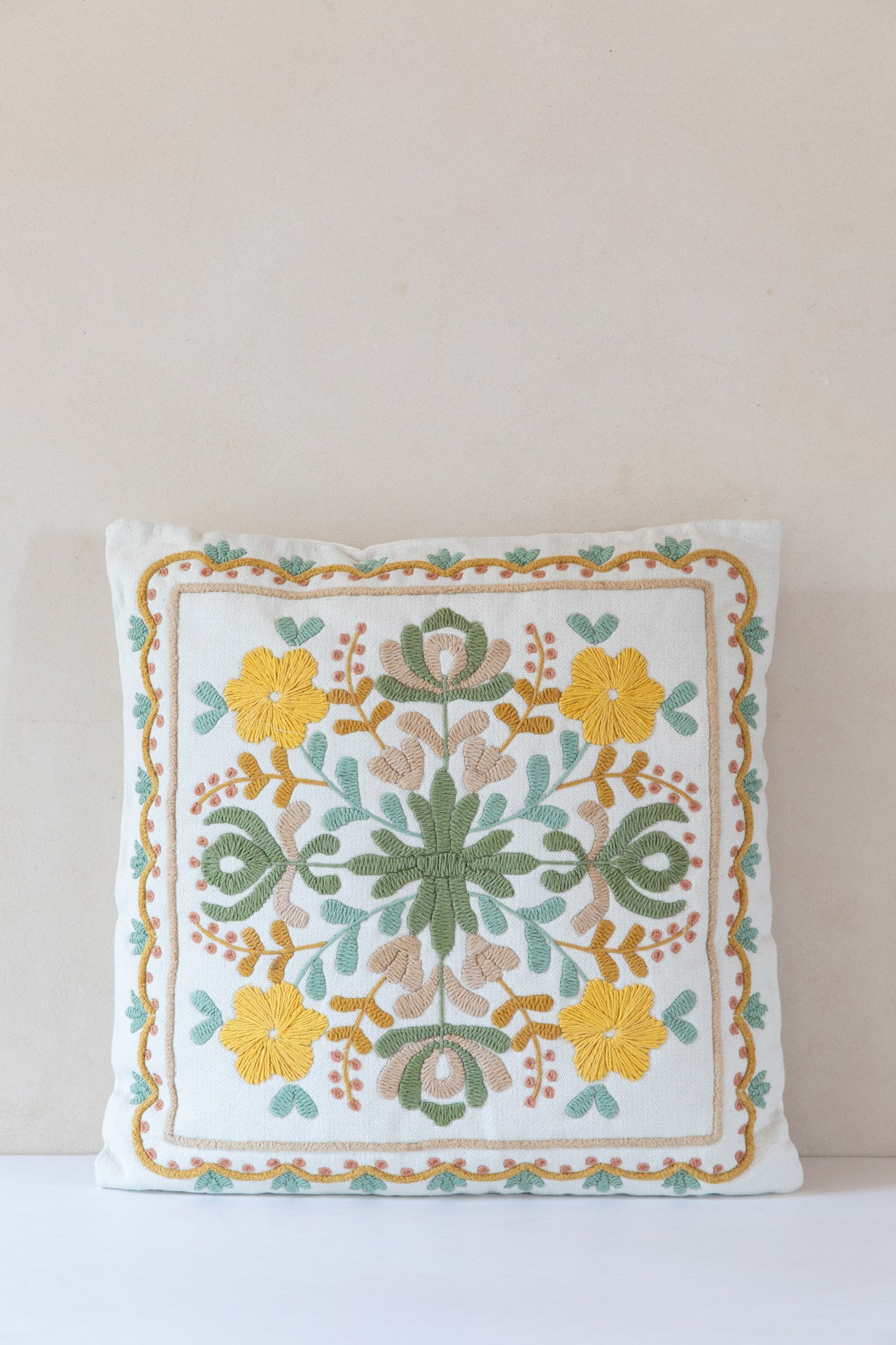 Maya Embroidered Pillow 50X50