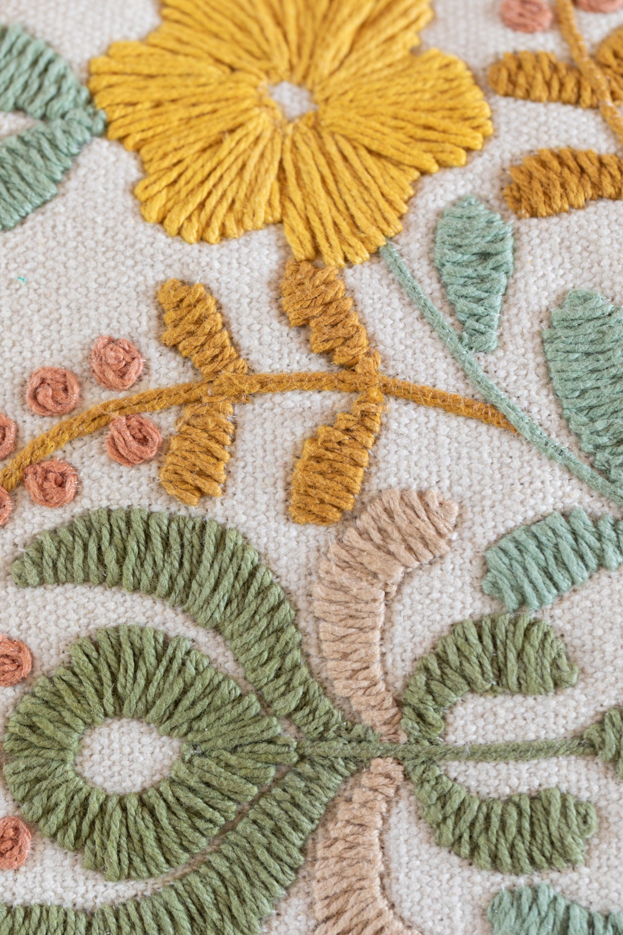 Maya Embroidered Pillow 35X60