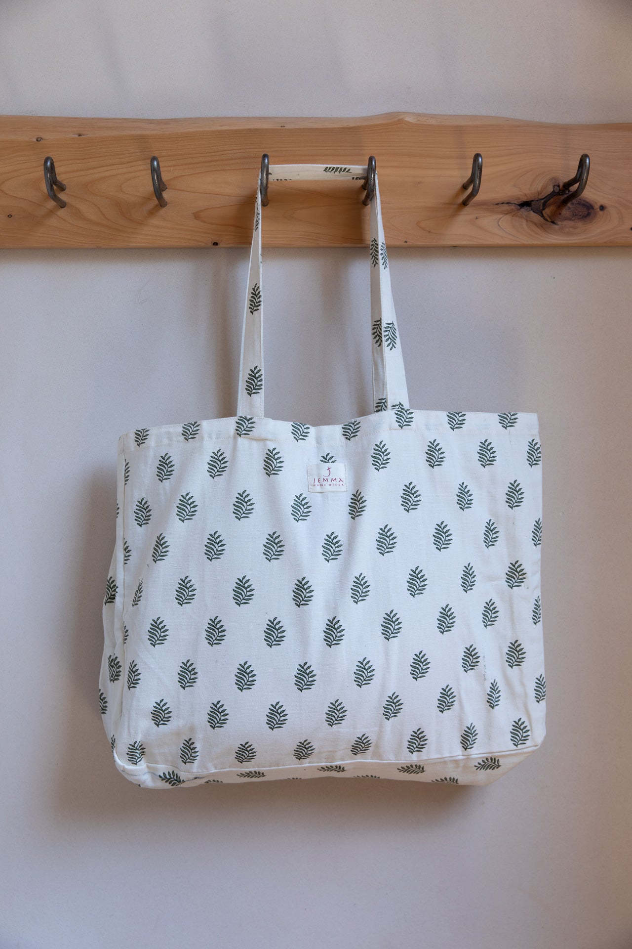 Checkered Market Bag