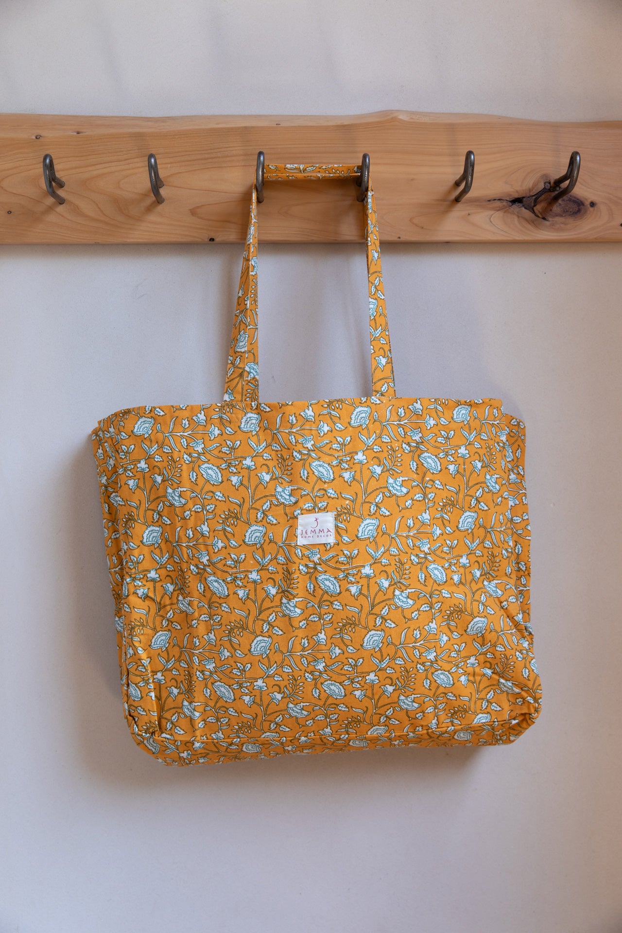 Yellow "Almond" Market Bag