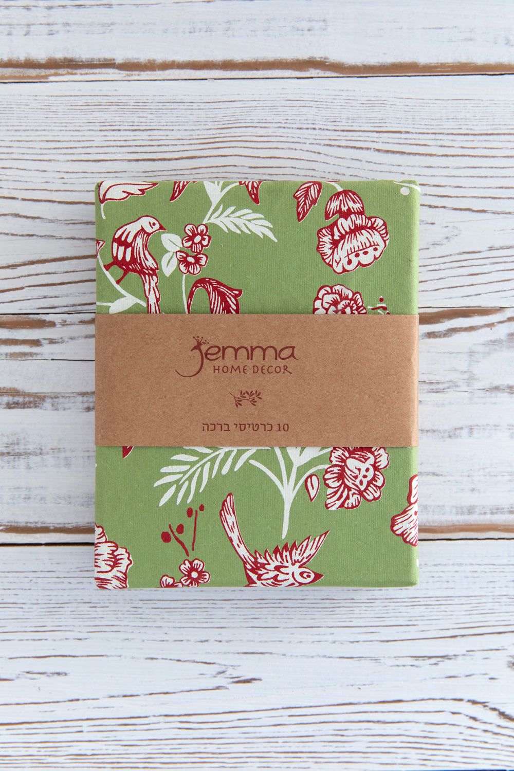 מארז 10 כרטיסי ברכה ציפור