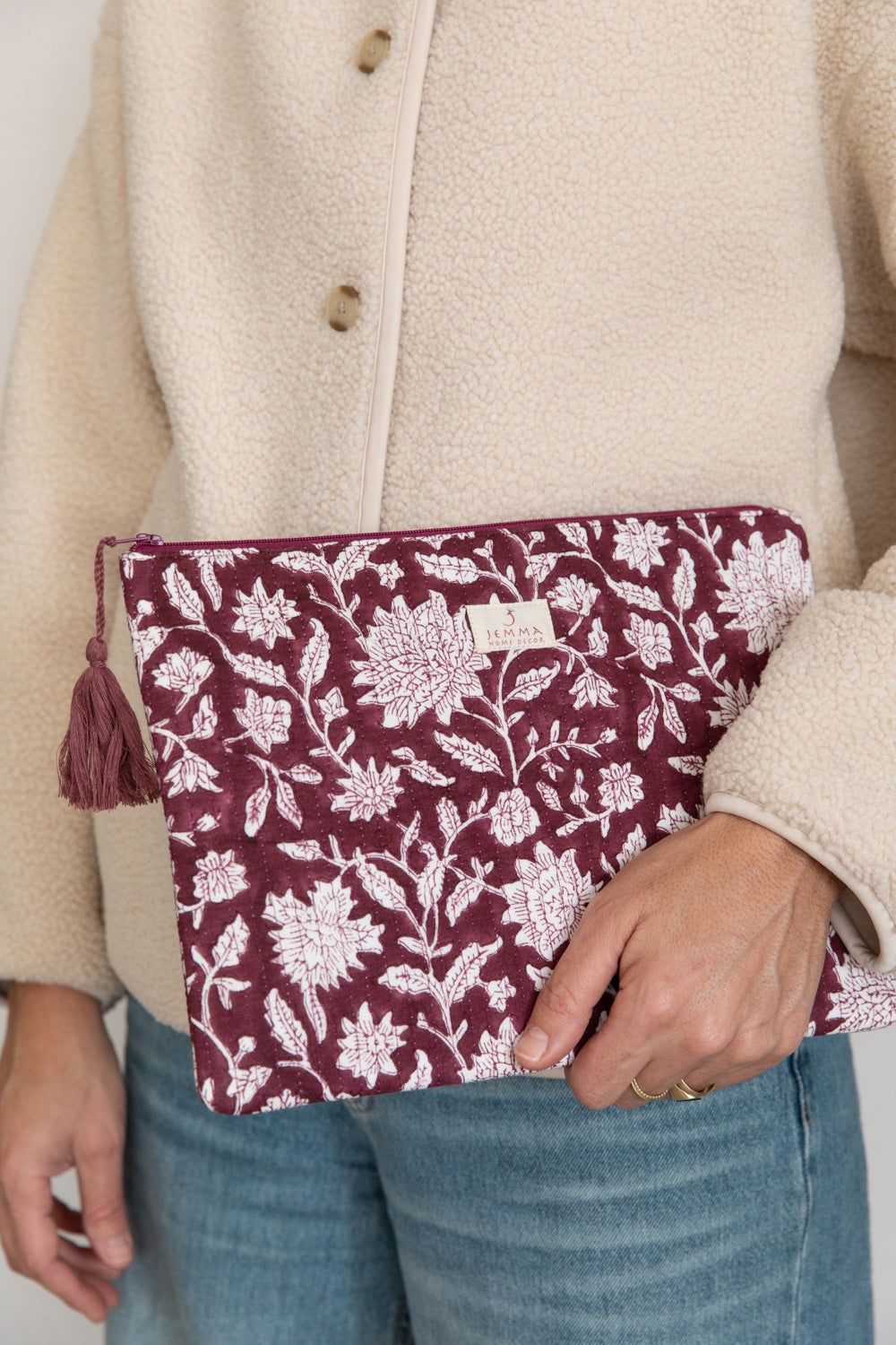 תיק טאבלט "נופר בורדו"