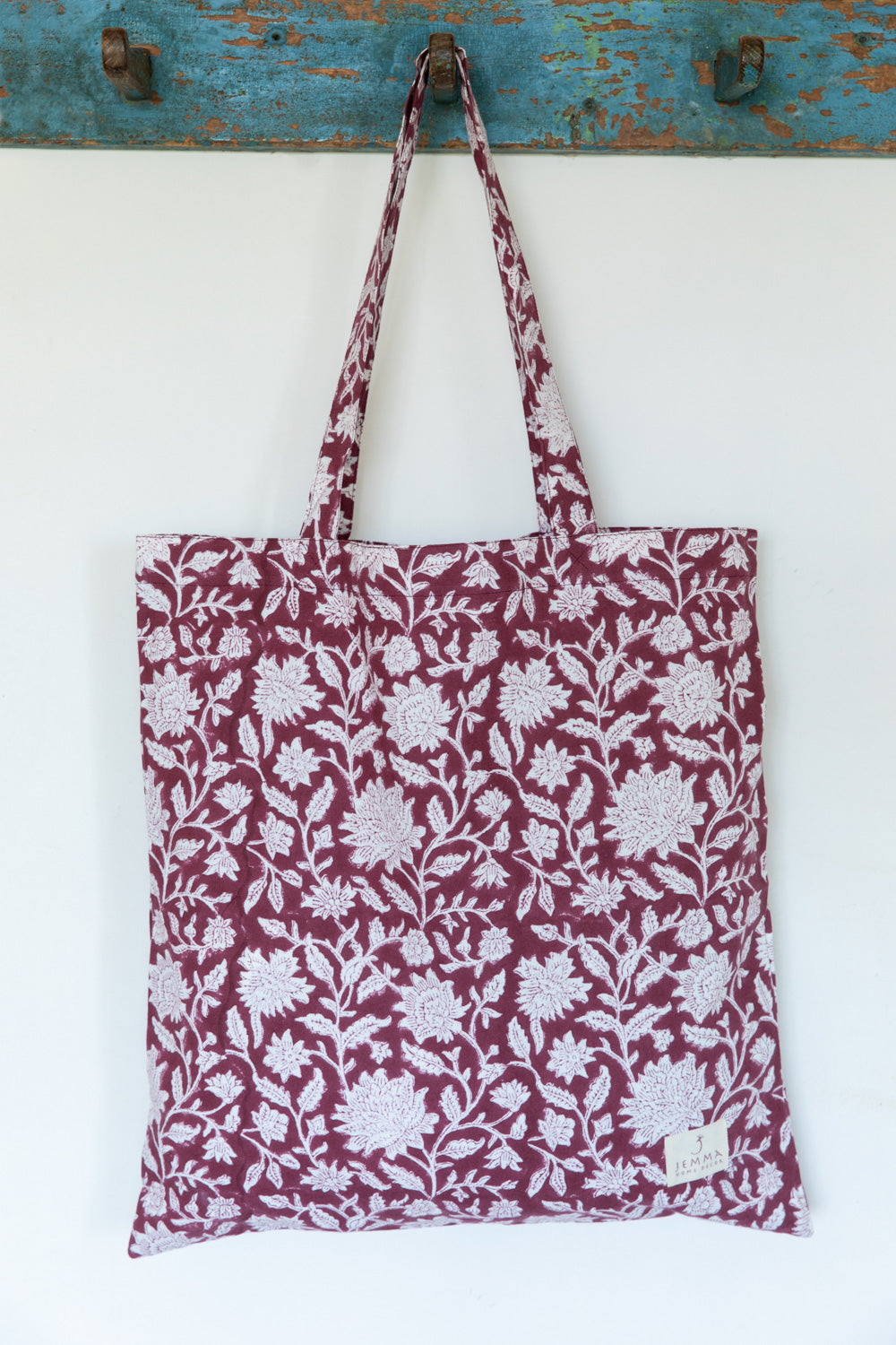 תיק בד "נופר בורדו"