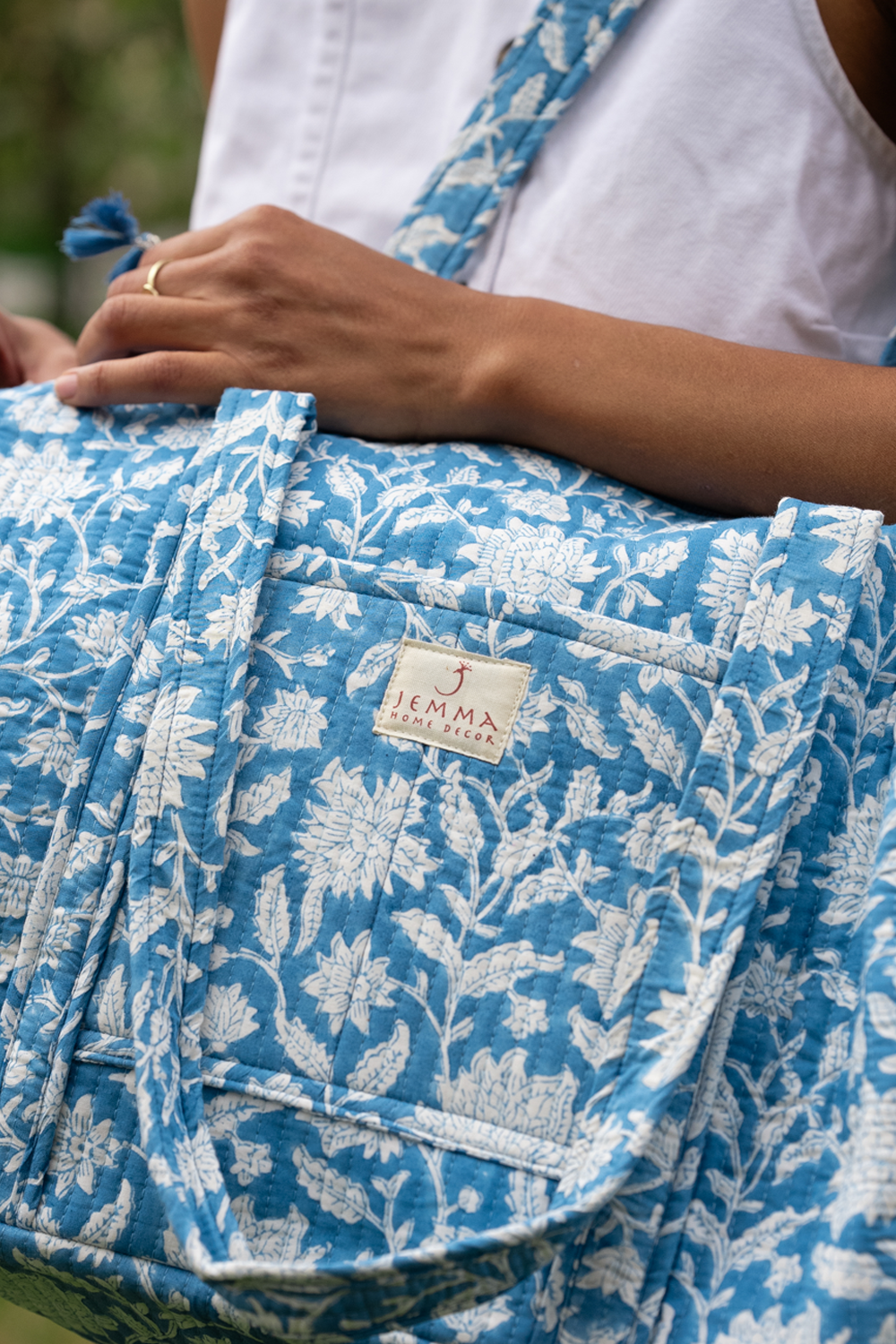 תיק נסיעות L "נופר" כחול