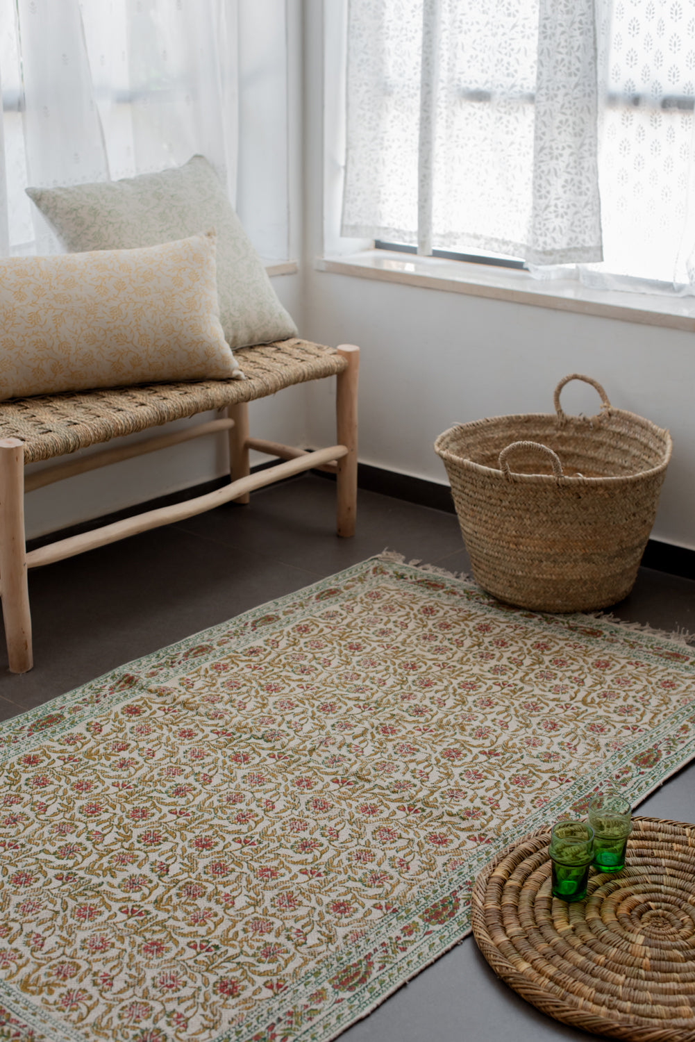 שטיח יסמין ירוק