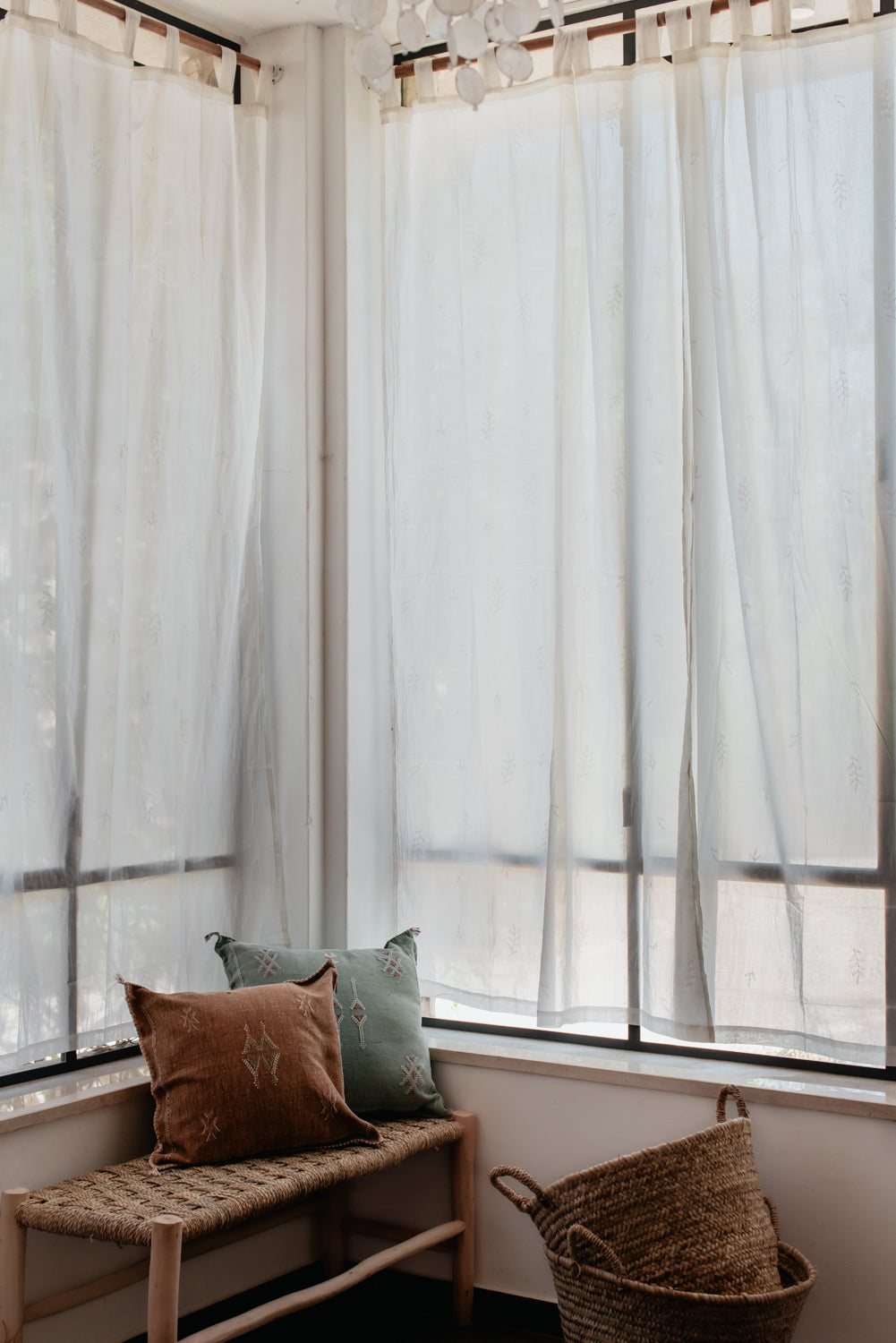 וילון מודפס "שלכת"