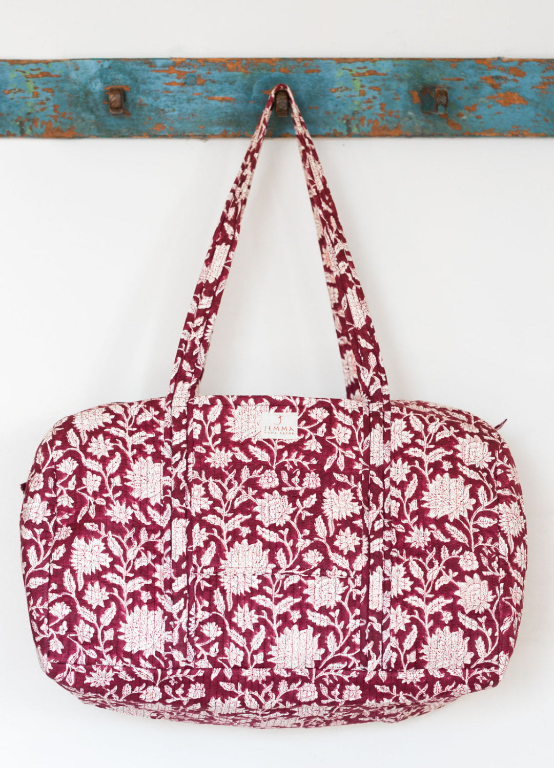 תיק נסיעות L "נופר" בורדו