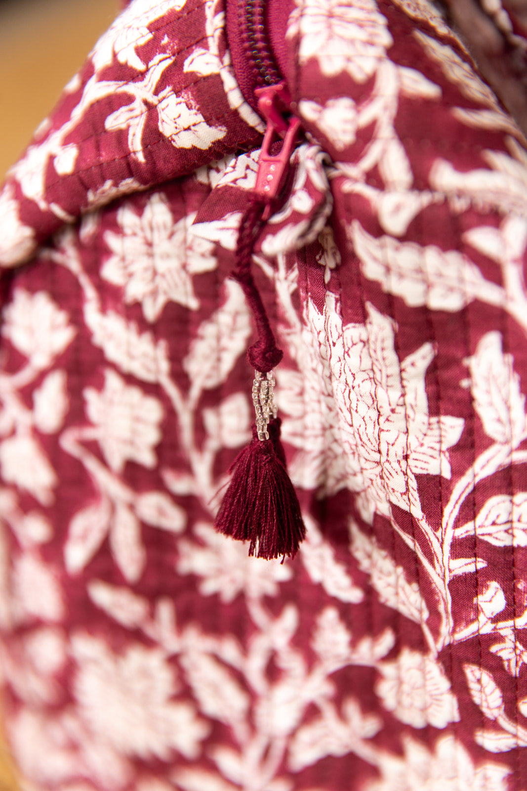 תיק נסיעות M "נופר" בורדו