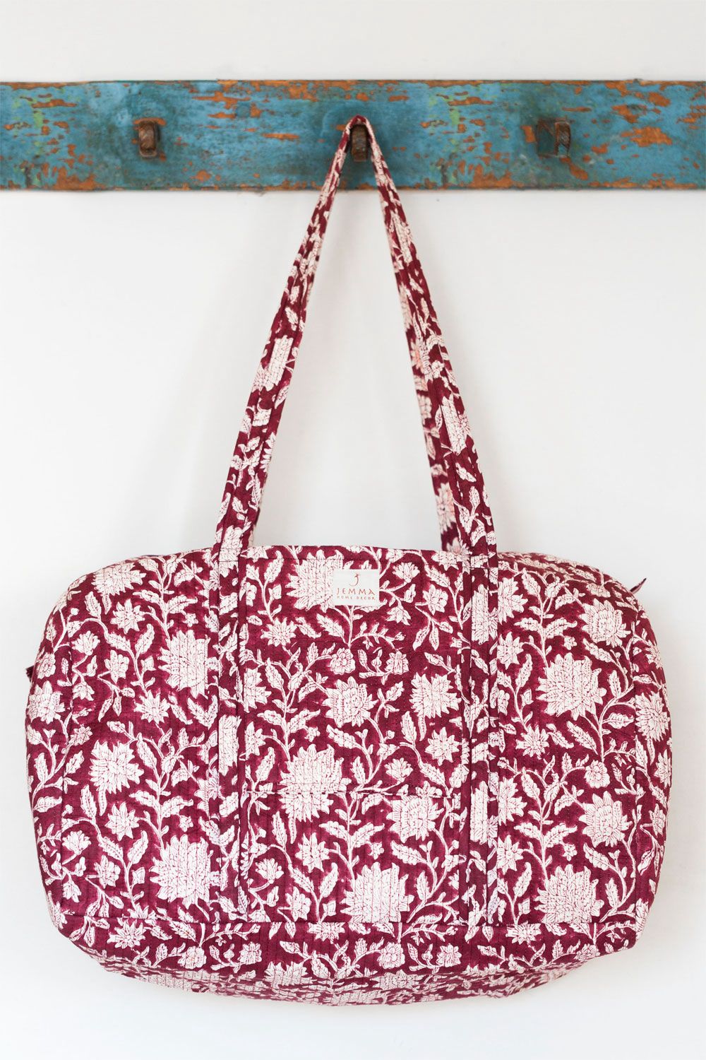 תיק נסיעות L "נופר" בורדו