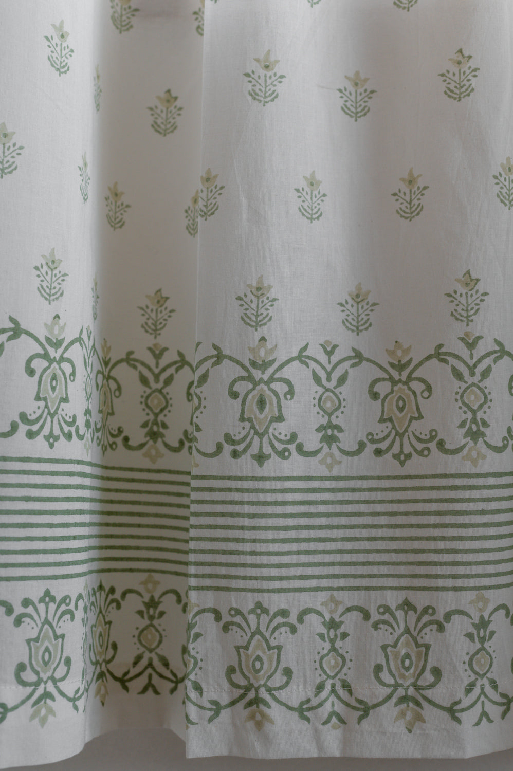 וילון מודפס "טולוז ירוק"