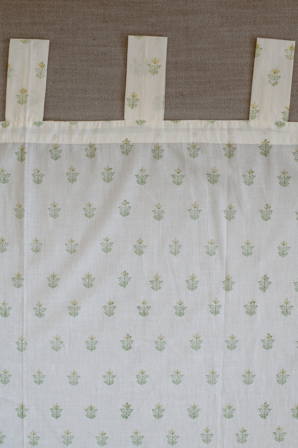 וילון מודפס "טולוז ירוק"