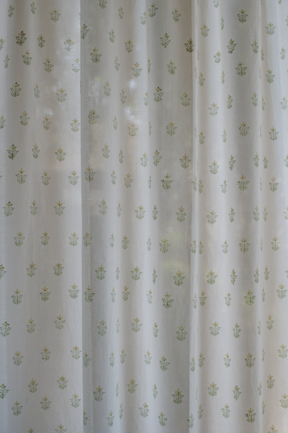 וילון מודפס "טולוז ירוק"