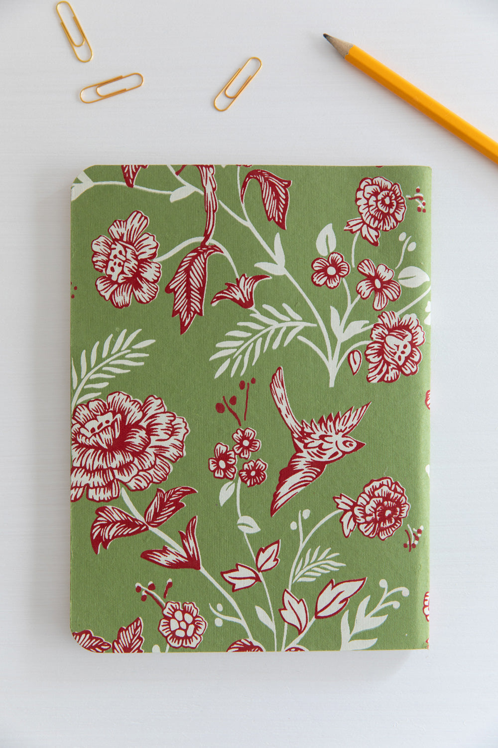 Bird illustrated notebook