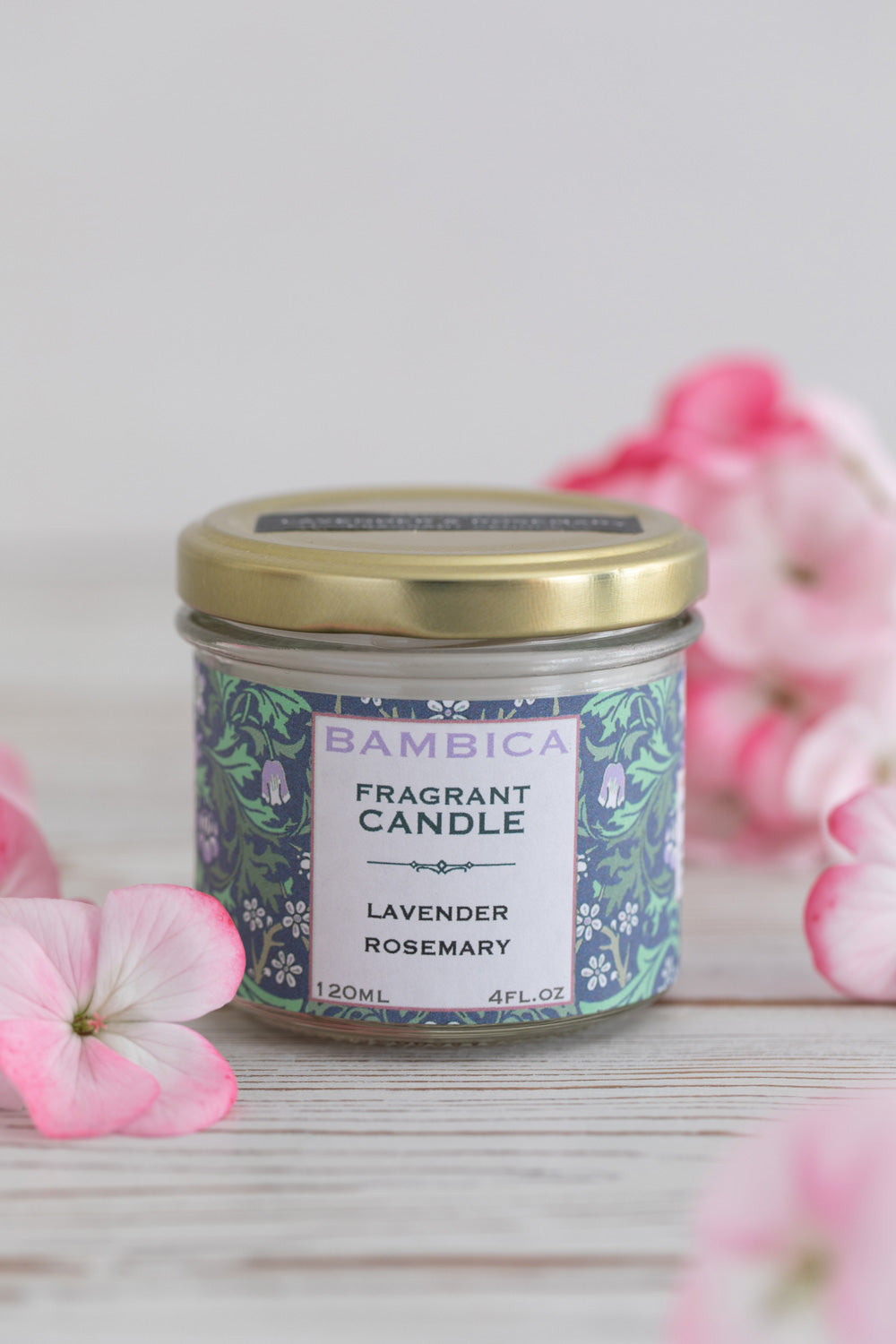 Lavender Rosemary Natural Candle