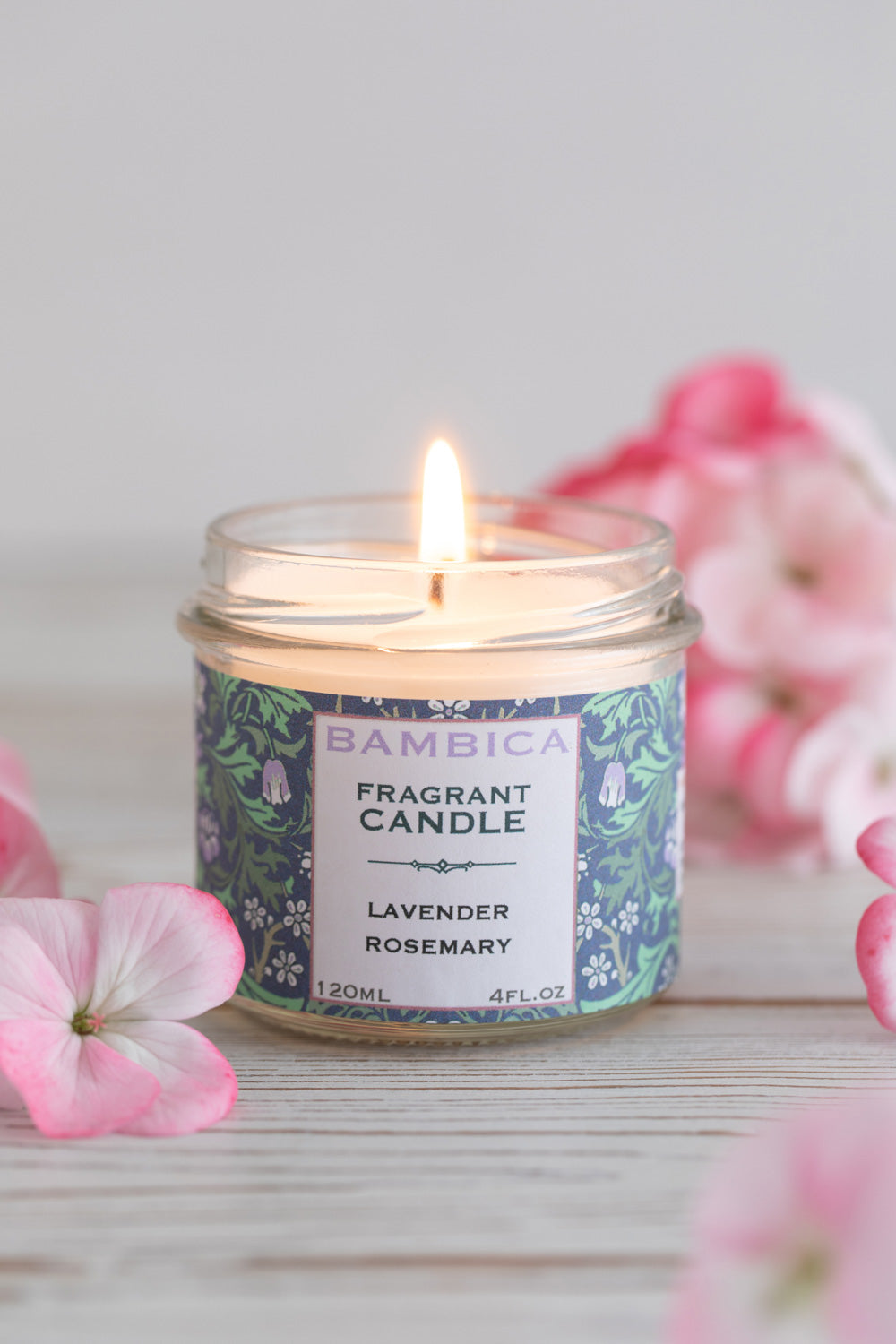 Lavender Rosemary Natural Candle