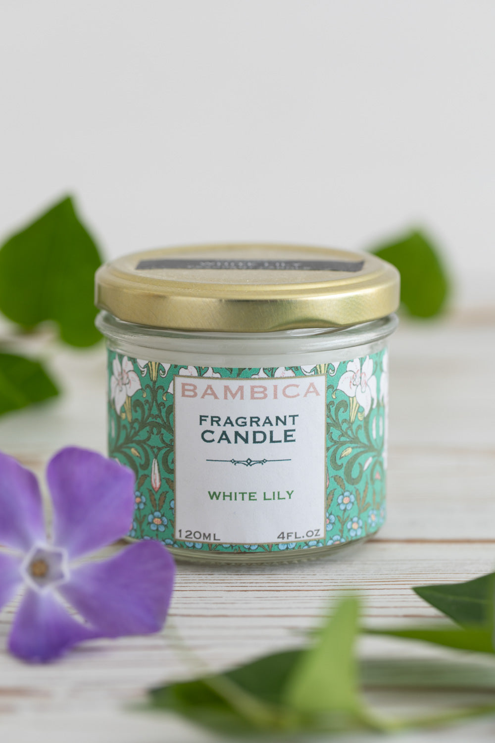 White Lily Natural Candle