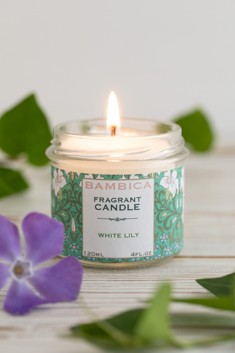 White Lily Natural Candle