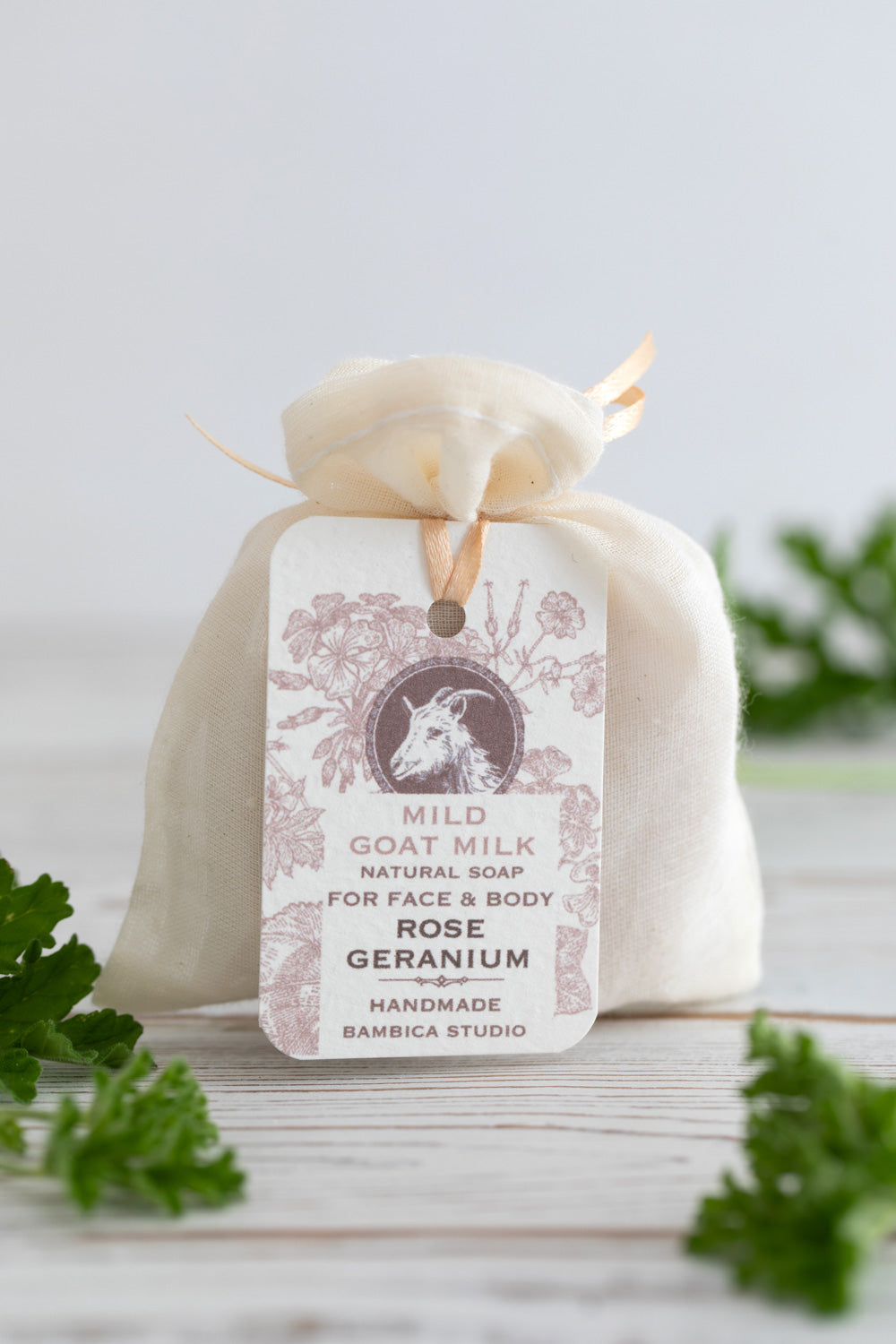 Goat Milk Soap - Roses Geranium