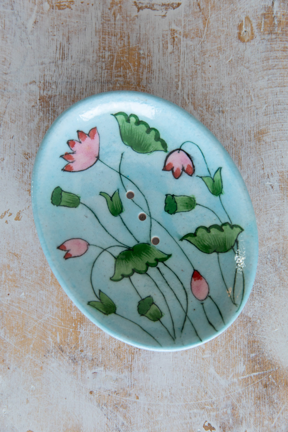 סבוניית קרמיקה רקפת