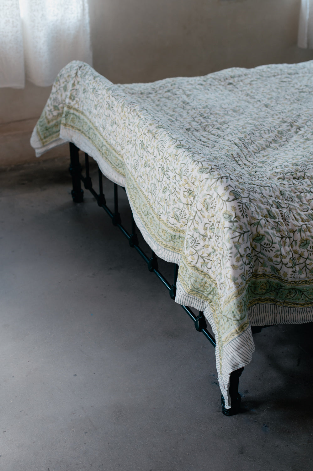 "Almond" cotton blanket