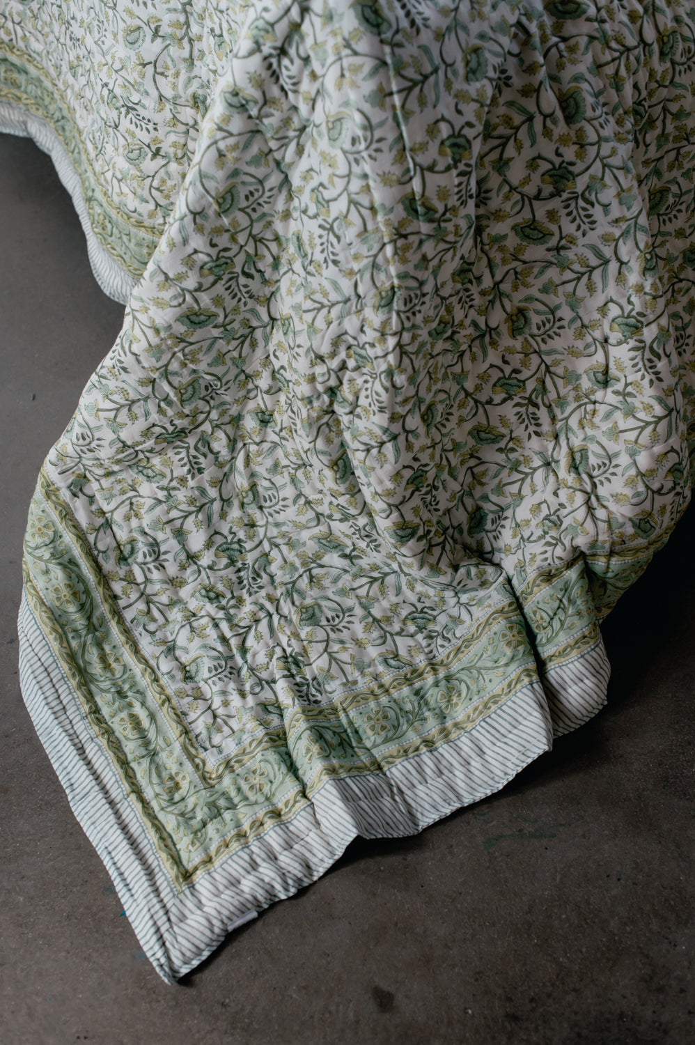 "Almond" cotton blanket