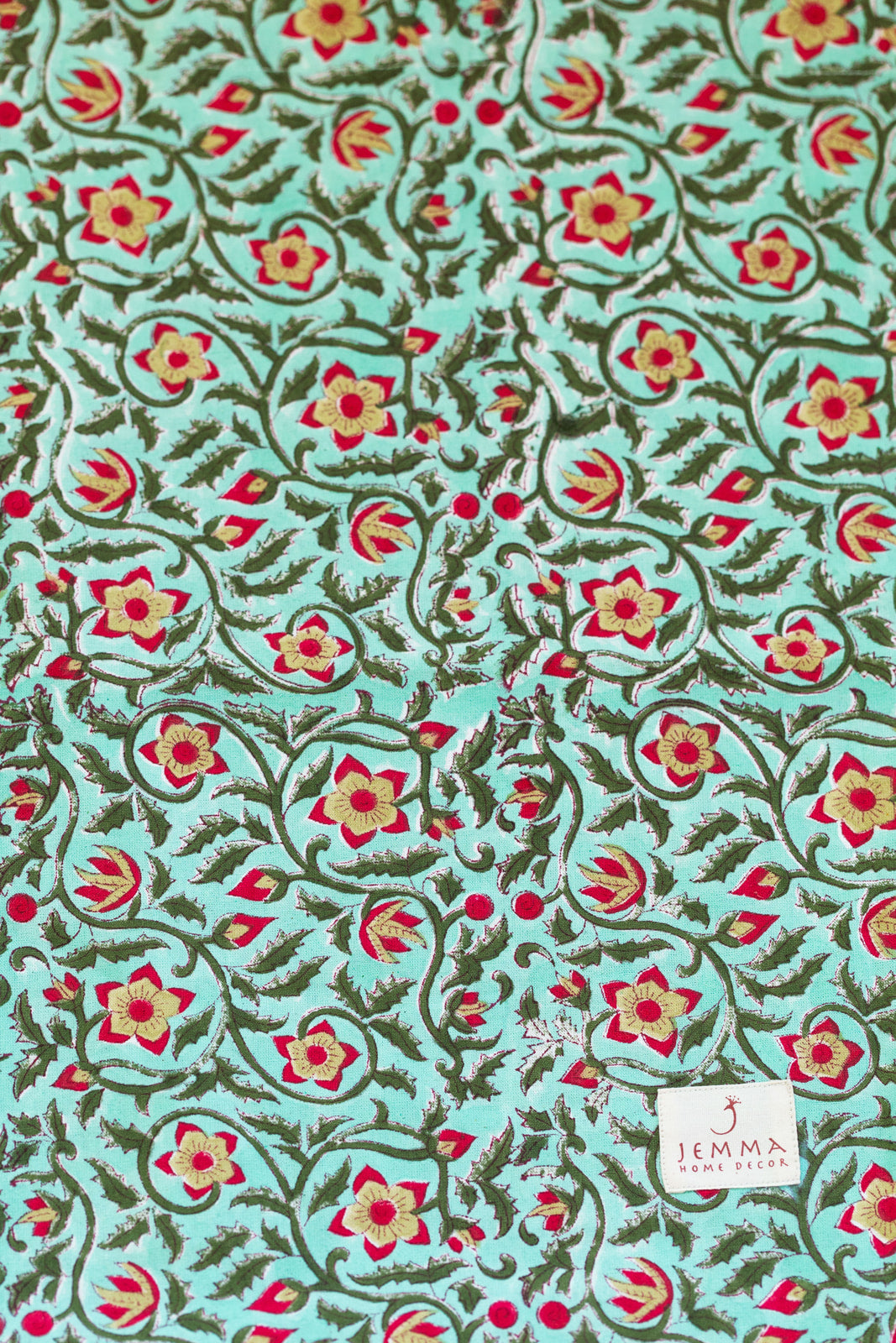 "Floral" fabric bag