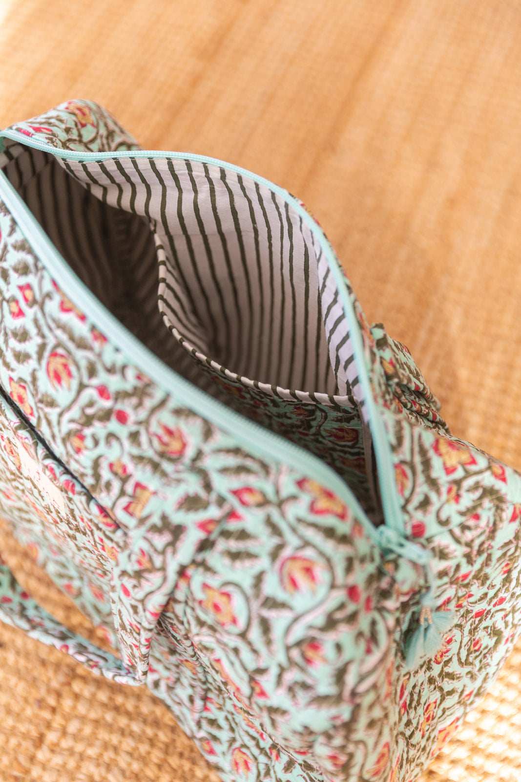 Travel bag M "Floral"