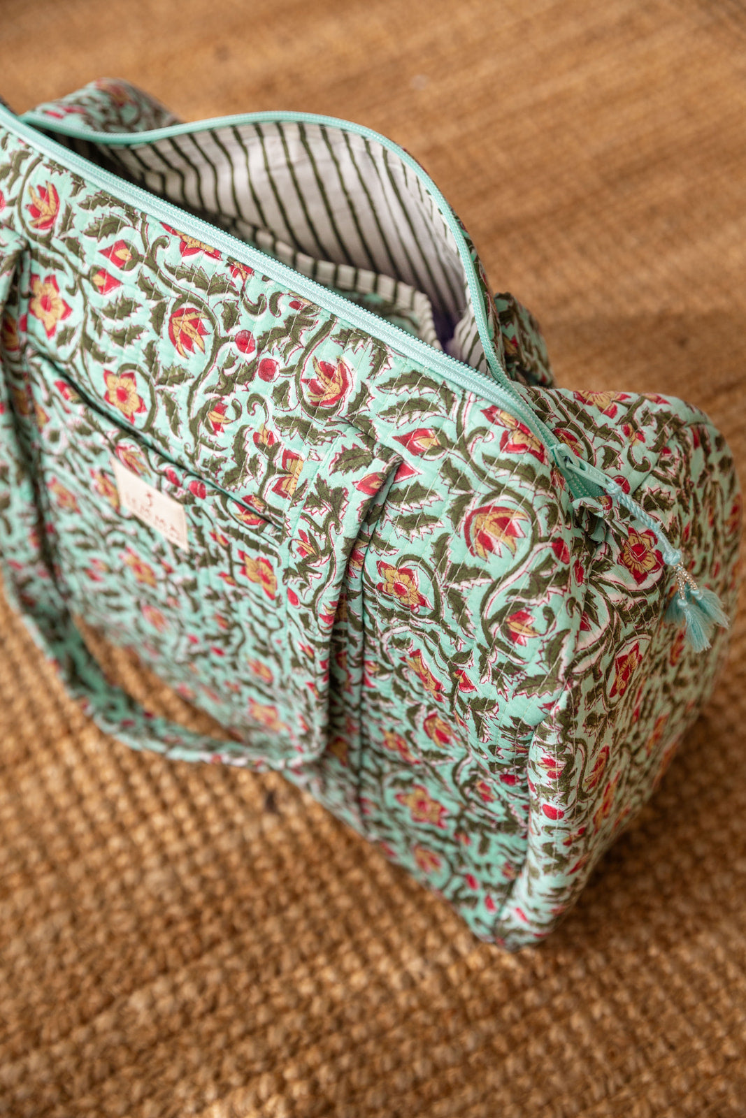 Travel bag M "Floral"