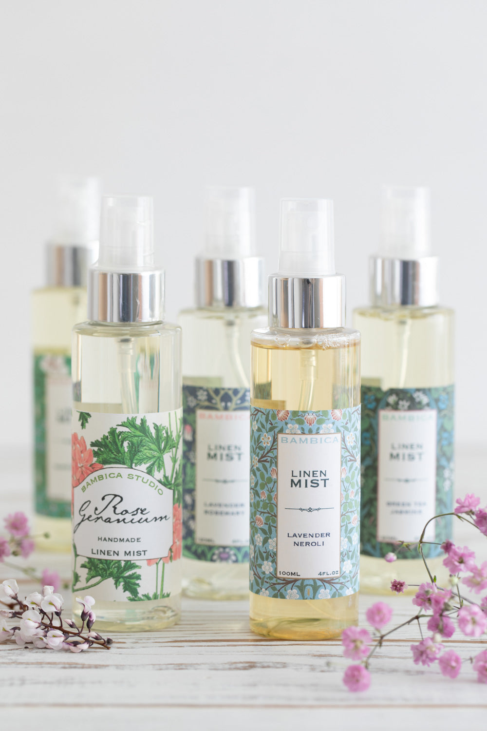 Green tea Jasmine fabric and room freshener