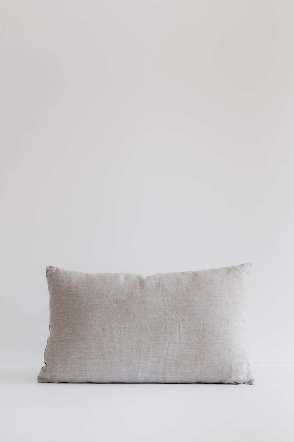 "Spring" linen pillow, brown, 35x60