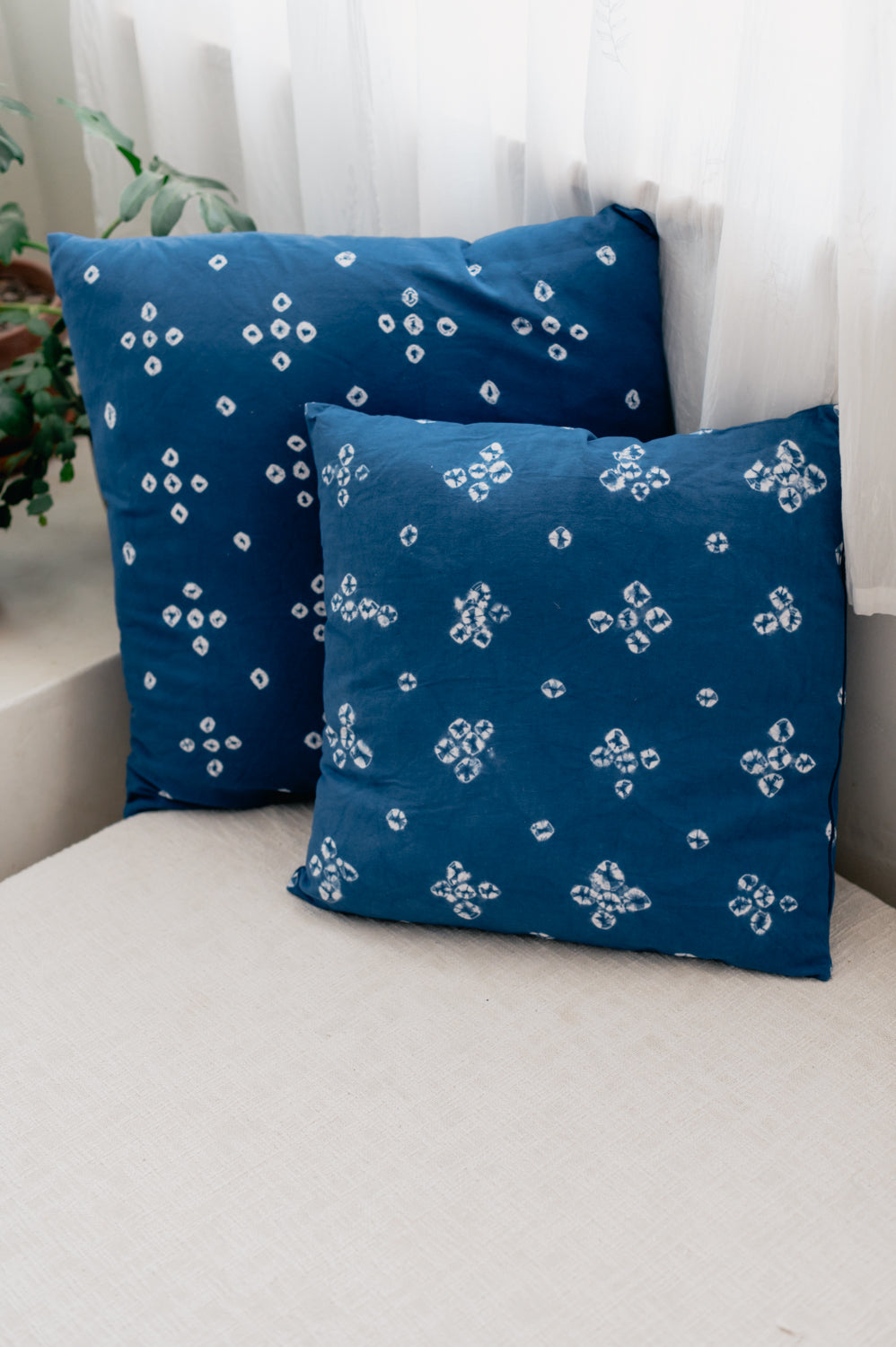 "Indigo" decorative pillow 50x50