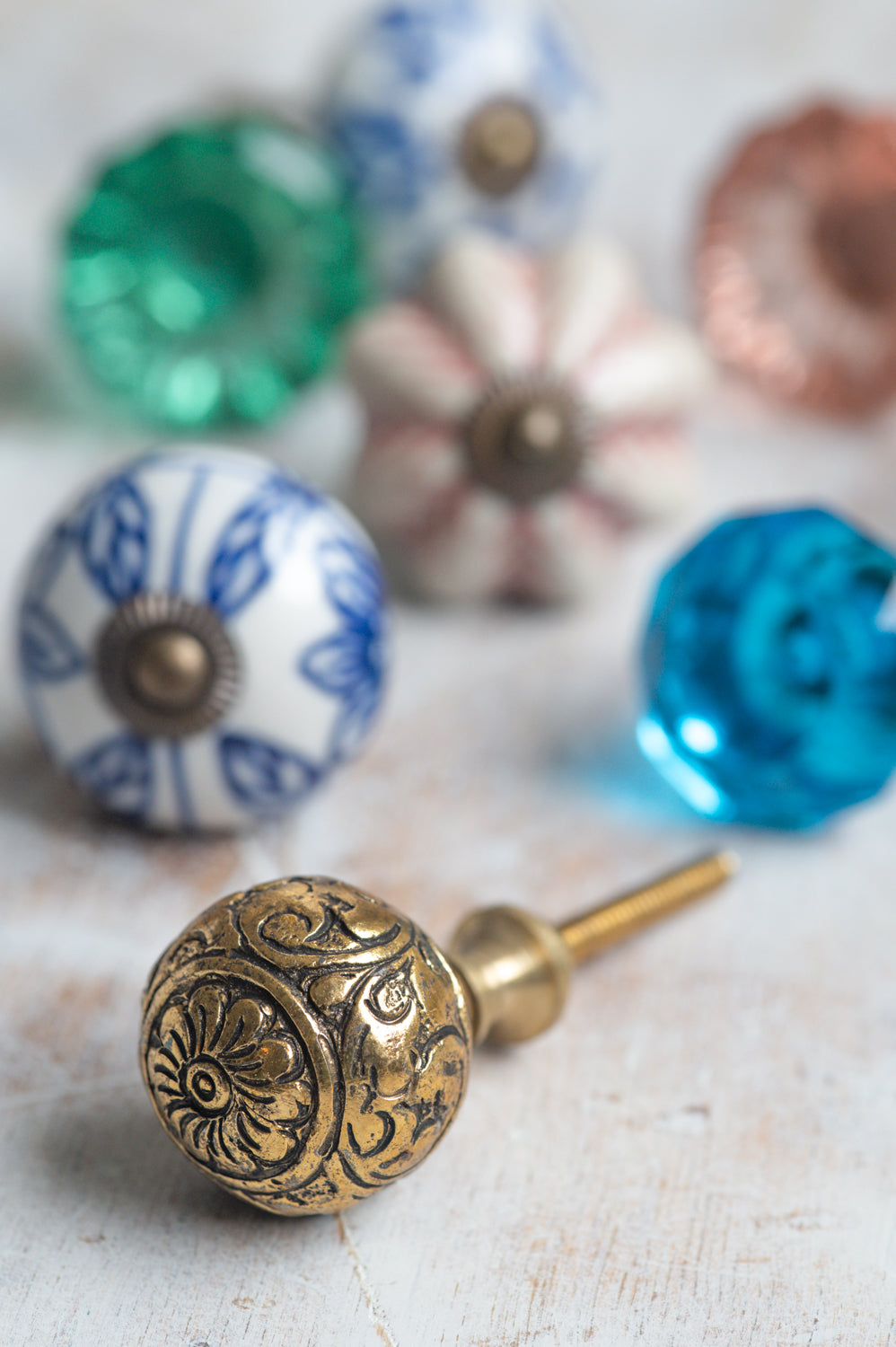 Brass handle